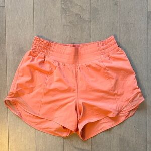 lululemon athletica Peach Athletic Shorts